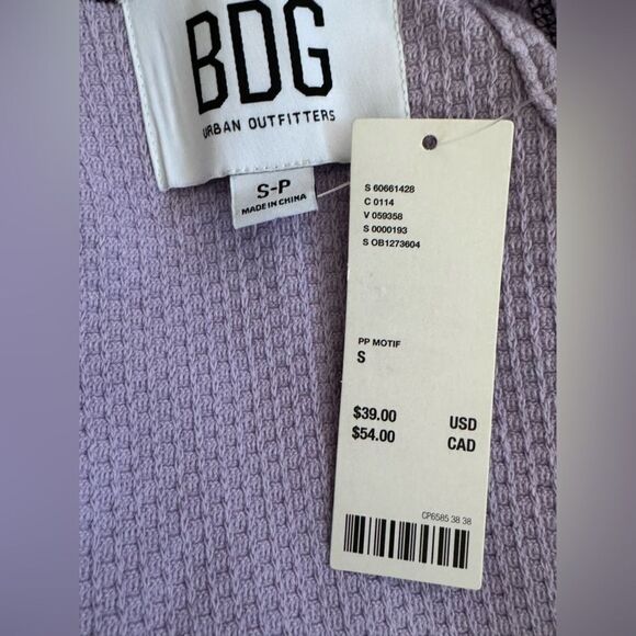 BDG Urban Outfitters lilac shrug NWT Small MSRP $39 - Picture 7 of 7
